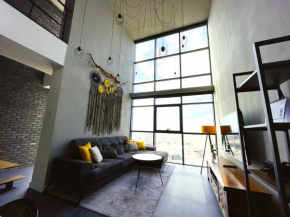 Next to the metro station 13th floor Luxury Loft apartment in Nilüfer Bursa